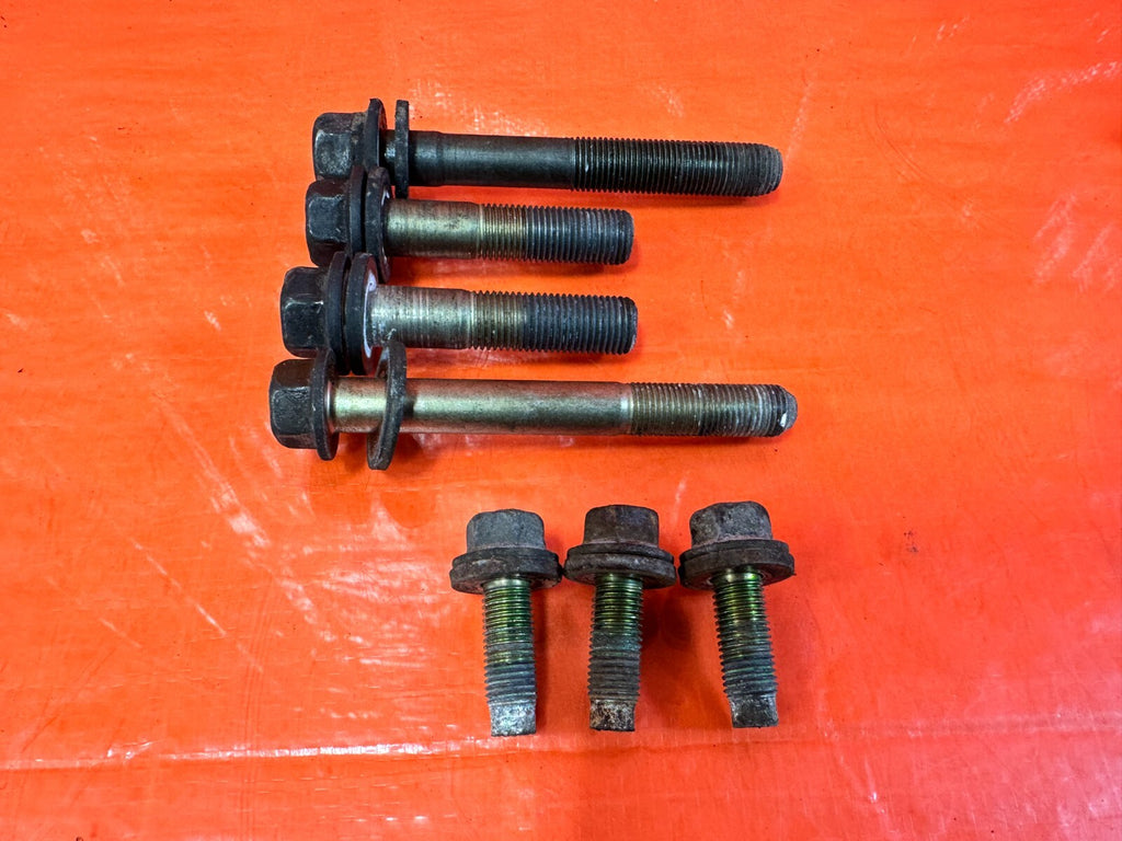 93 97 HONDA DEL SOL   REAR TRANSMISSION BRACKET BOLTS HARDWARE OEM FACTORY #2723