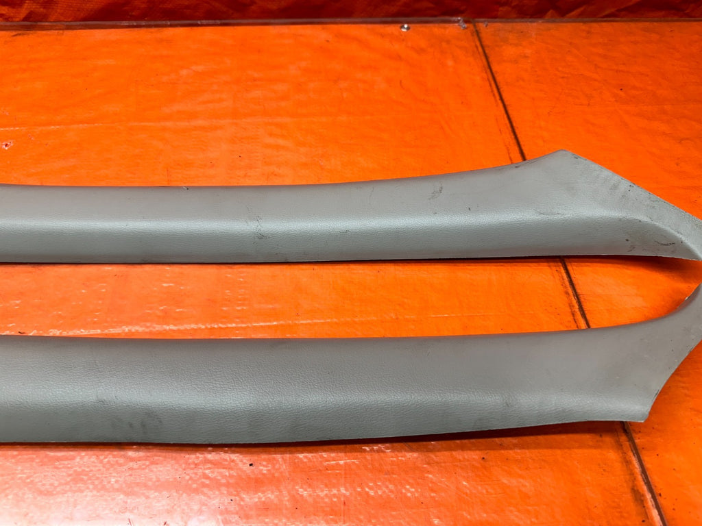 94-01 ACURA INTEGRA 4D SEDAN FRONT WINDSHIELD A PILLAR TRIM PANELS PAIR #3408