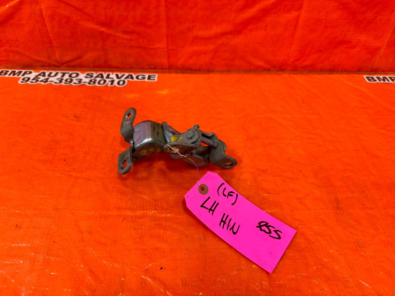 04 12 ACURA TSX   DRIVER LEFT FRONT DOOR HINGE SET UPPER LOWER   OEM #2556
