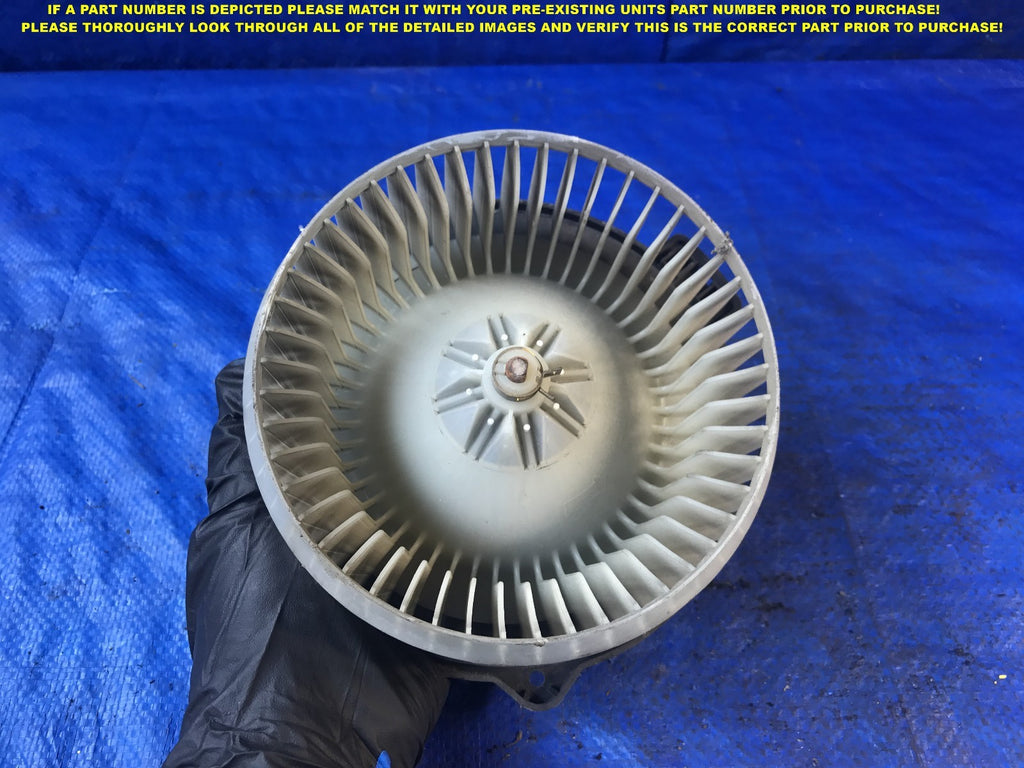 OEM 2001 2002 2003 2004 2005 HONDA CIVIC AC BLOWER MOTOR FAN            2