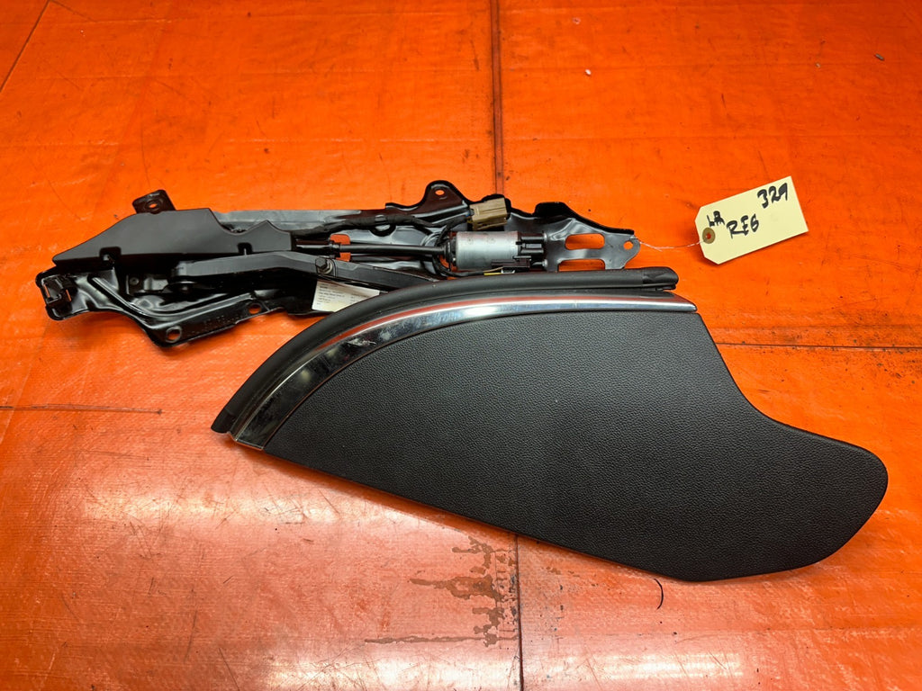 09-15 INFINITI G37 CONV LEFT REAR PARCEL SHELF FLAP LID DECK COVER WITH MOTOR0
