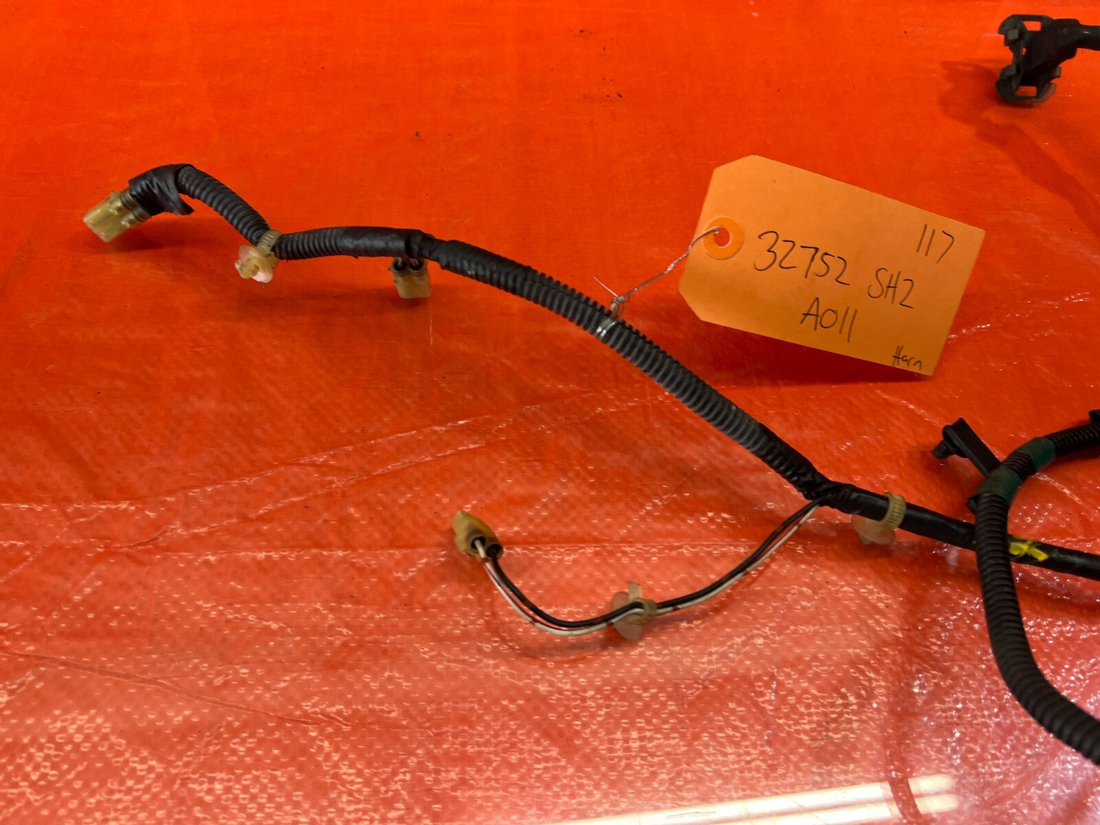 90 91 HONDA CIVIC HATCHBACK   DOOR ASSISTANT WIRE HARNESS WIRING LOOM   OEM #1174