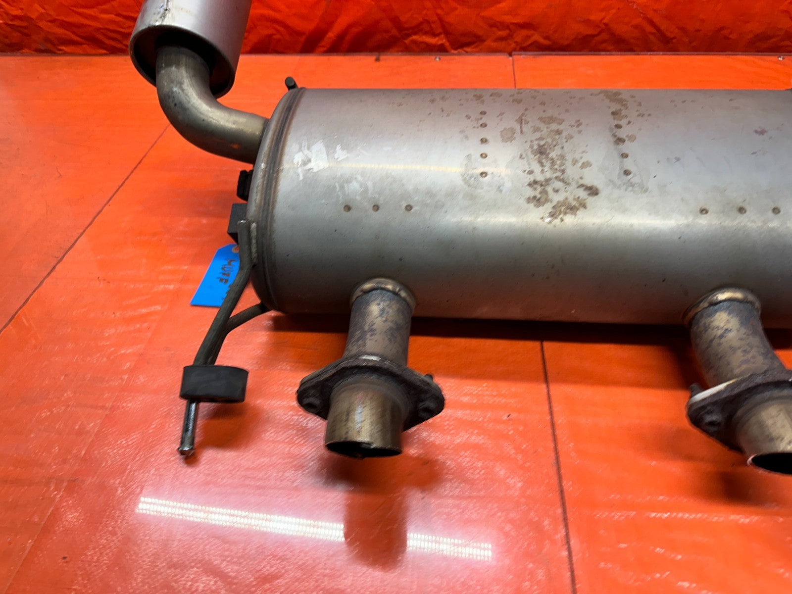 09 15 INFINITI G37 Q60 CONVERTIBLE IPL EDITION REAR EXHAUST MUFFLER OEM #32914