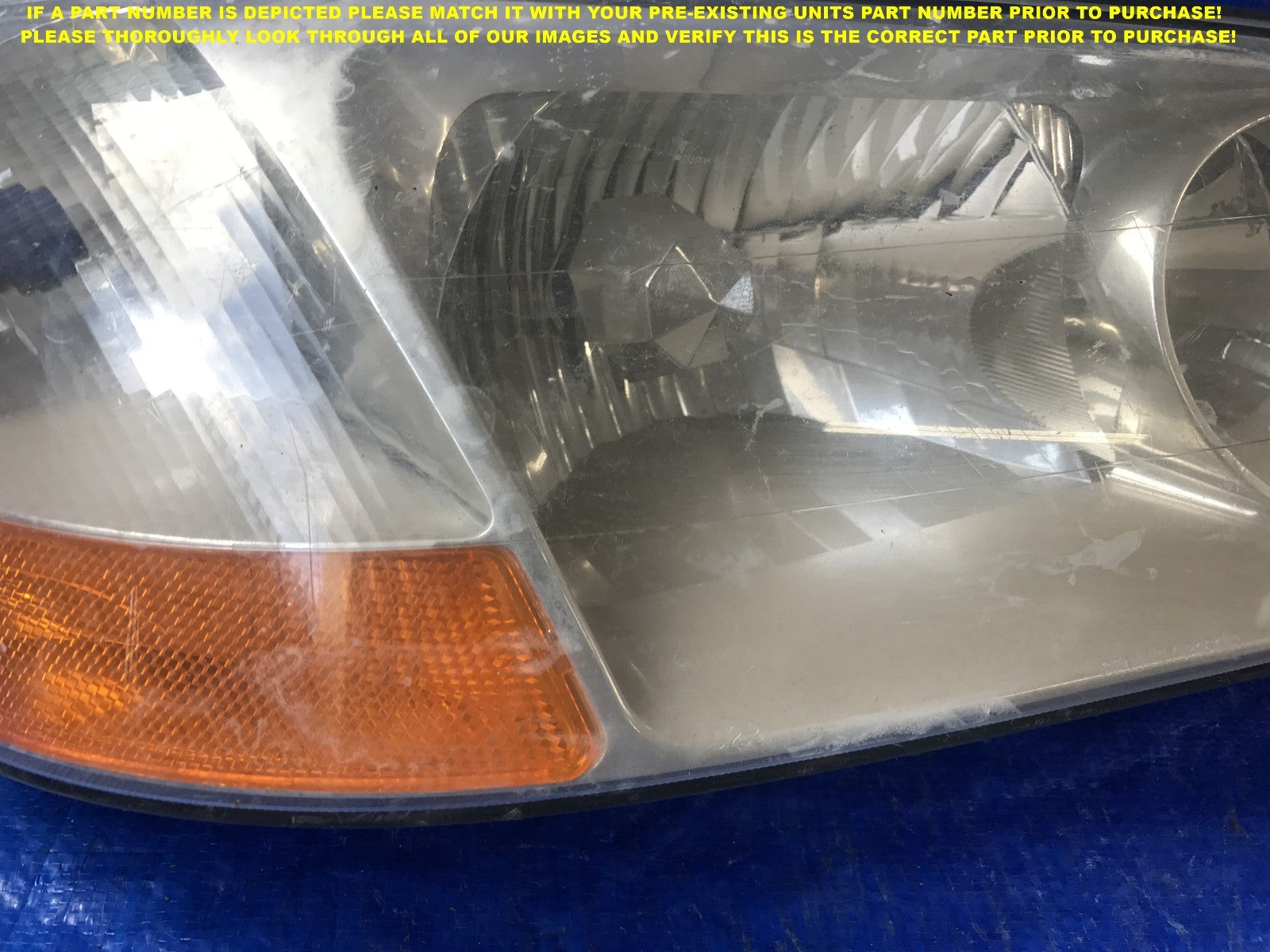 OEM 2002 2003 02 03 ACURA TL PASSENGER RIGHT HEADLIGHT HEADLAMP R RH 2