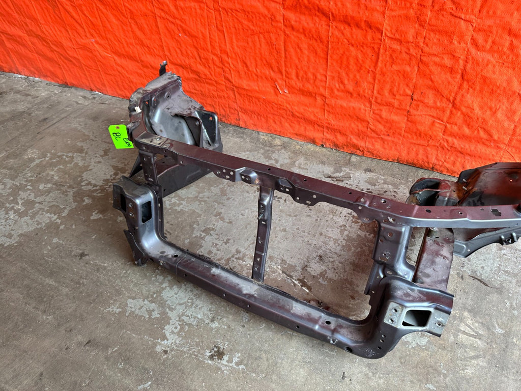 03 06 LANCER EVOLUTION VIII 8 EVO IX 9   RADIATOR SUPPORT CUT FRONT BULKHEAD OEM9