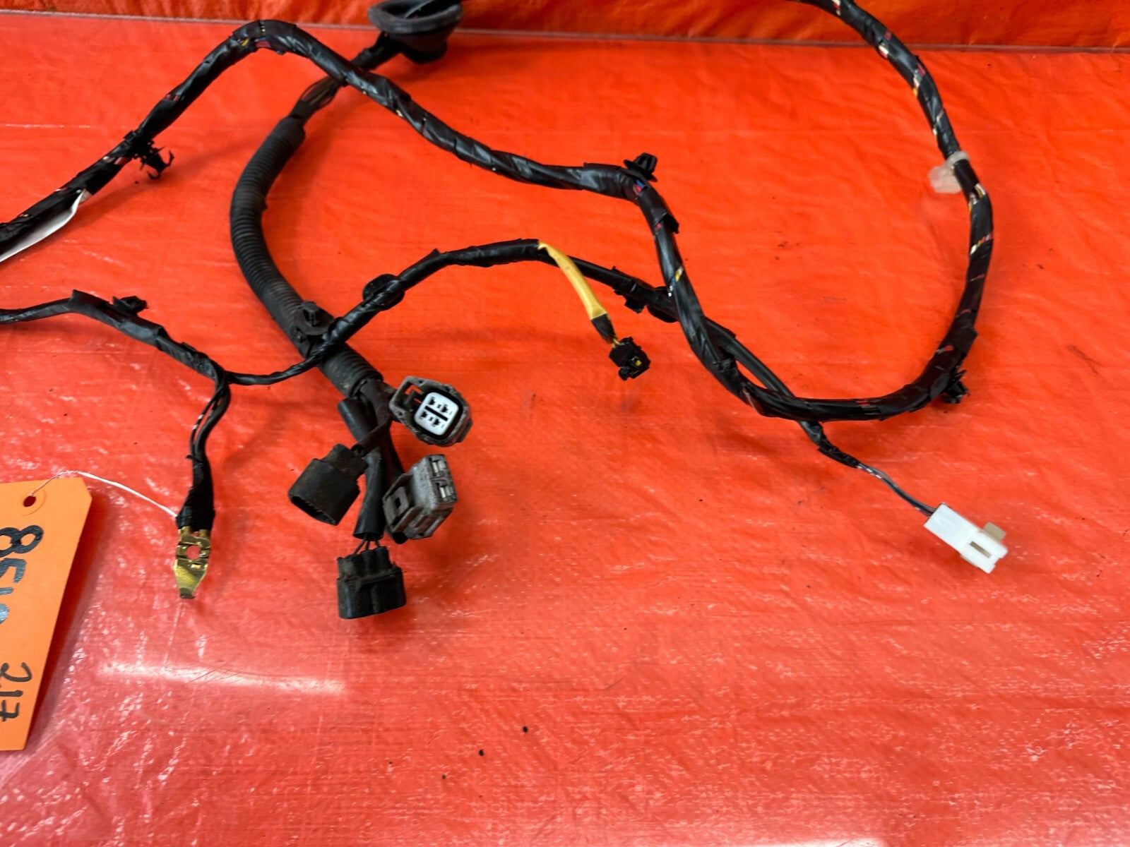08 15 LANCER EVOLUTION X EVO 10 RIGHT REAR CHASSIS WIRE HARNESS WIRING LOOM #2175