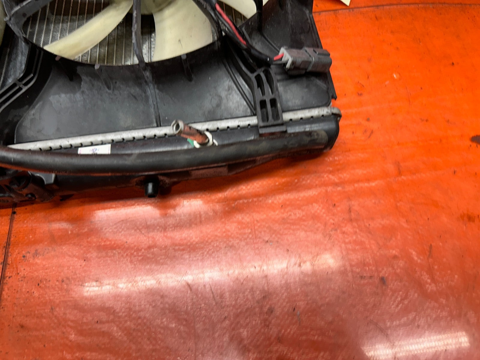 04-05 ACURA TSX 2.4L RADIATOR DUAL COOLING FANS TANK HOSES SET OEM #3384