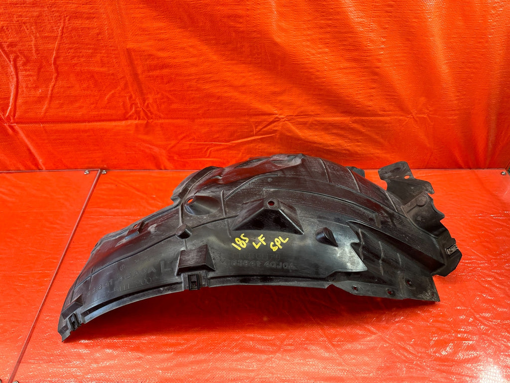 14 20 INFINITI Q50   FENDER LINER LEFT FRONT   REAR PORTION ONLY   OEM #1850