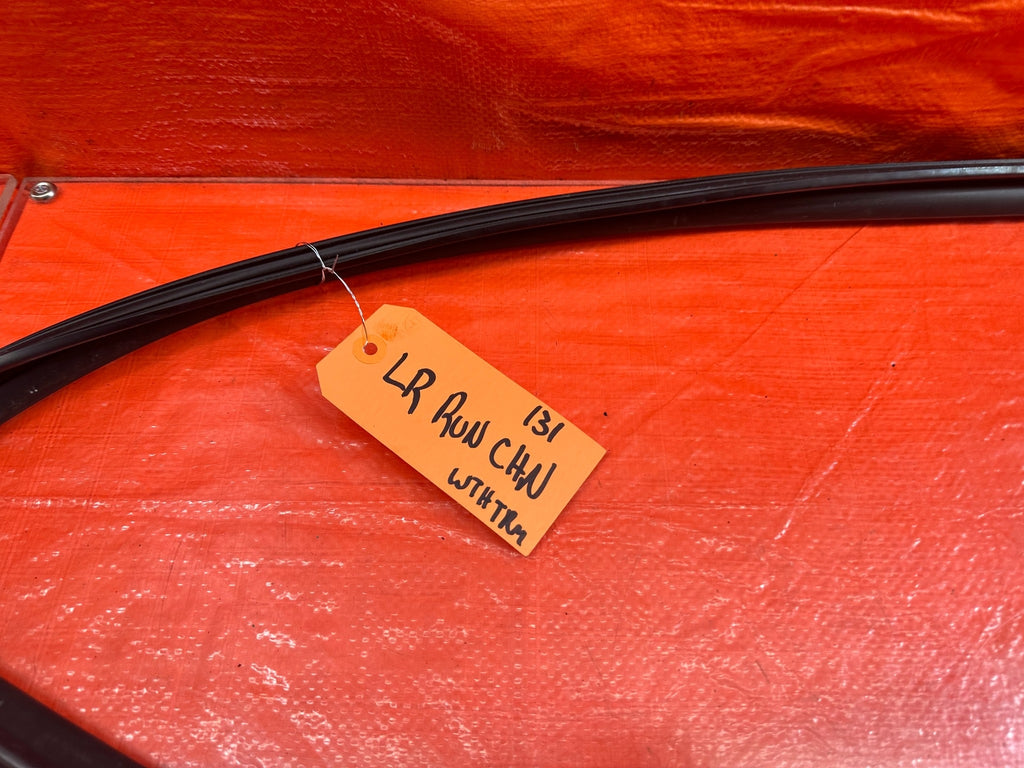 14 17 INFINITI Q50   DRIVER LEFT REAR WINDOW GLASS RUN CHANNEL   OEM FACTORY 13110