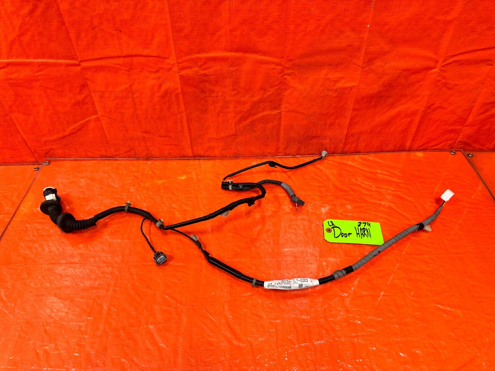 09 14 ACURA TSX   DRIVER LEFT REAR DOOR WIRE HARNESS WIRING LOOM   OEM 2790