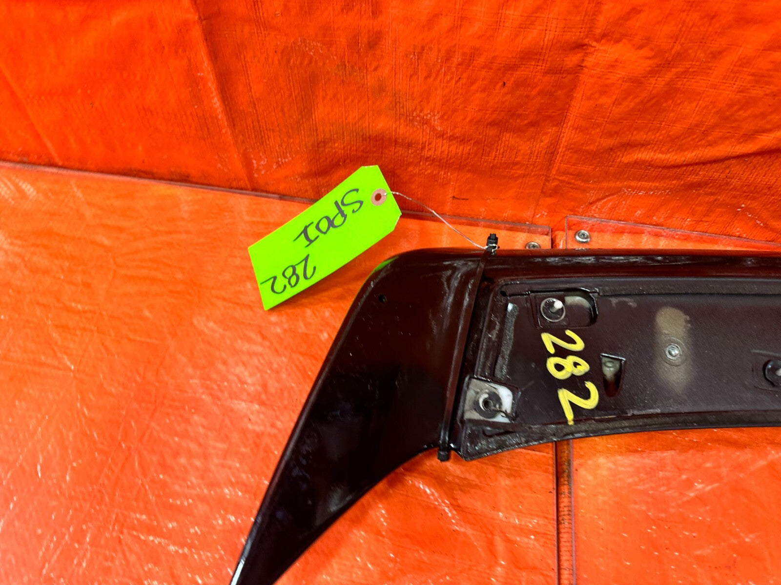 07 11 HONDA CIVIC SI SEDAN   REAR WING SPOILER DECK LID TRIM   OEM #28215