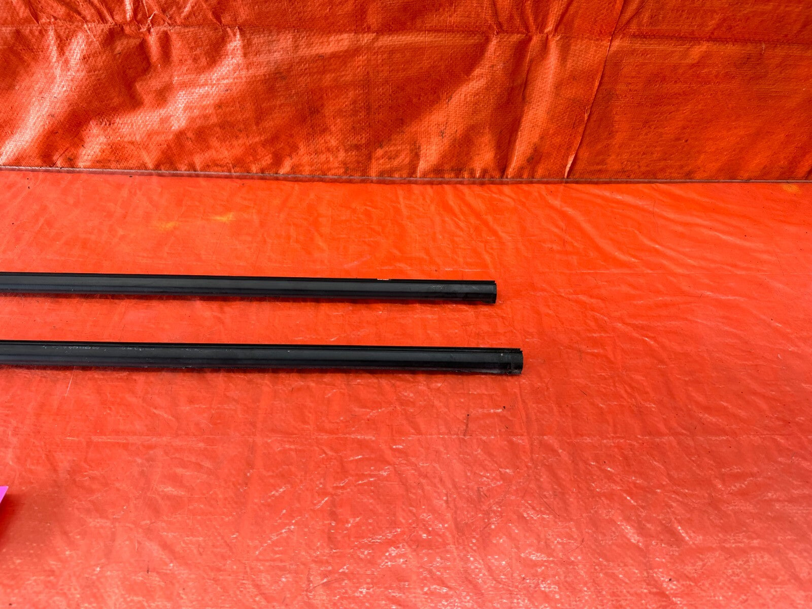 06 11 CIVIC 2D COUPE   EXTERIOR DOOR WINDOW GLASS TRIM SET LEFT RIGHT   OEM 2371