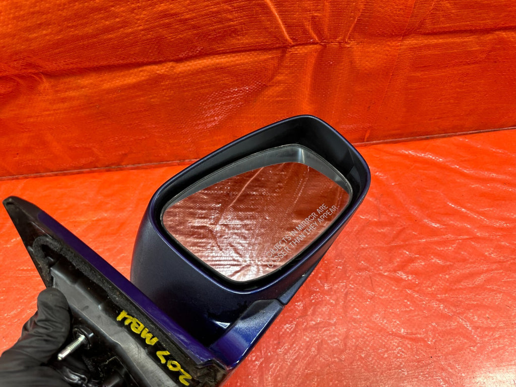08 15 INFINITI G37 & Q60 PASSENGER RIGHT EXTERIOR SIDE VIEW MIRROR BLUE OEM #20711
