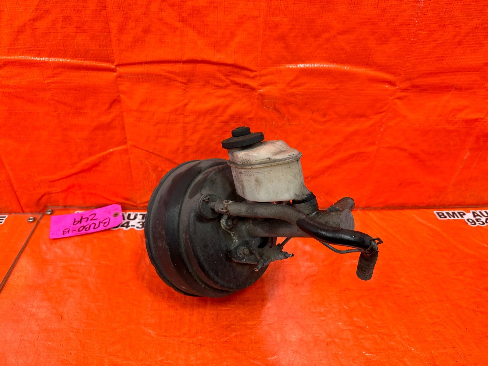 1996 96 TOYOTA TACOMA 2RZ FE 2.4L MANUAL BRAKE BOOSTER & MASTER CYLINDER OEM 2490