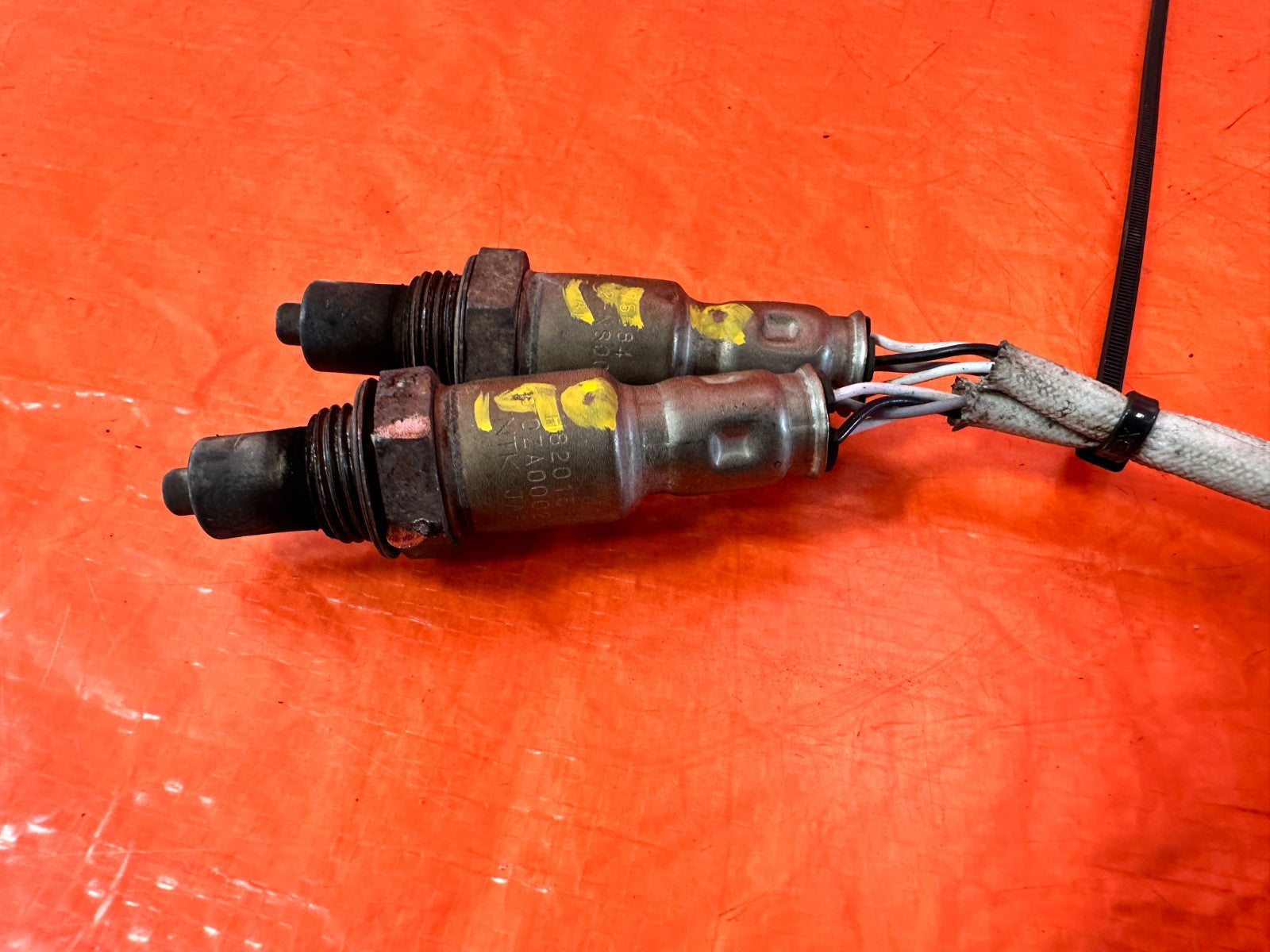16 24 INFINITI Q50 3.0L VR30DDTTT   SCEONDARY DOWNSTREAM OXYGEN O2 SENSORS OEM3