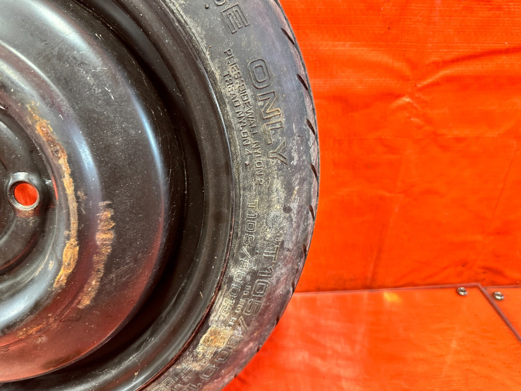 92 00 HONDA CIVIC   4x100   EMERGENCY / BACK UP / SPARE TIRE   OEM FACTORY 2952
