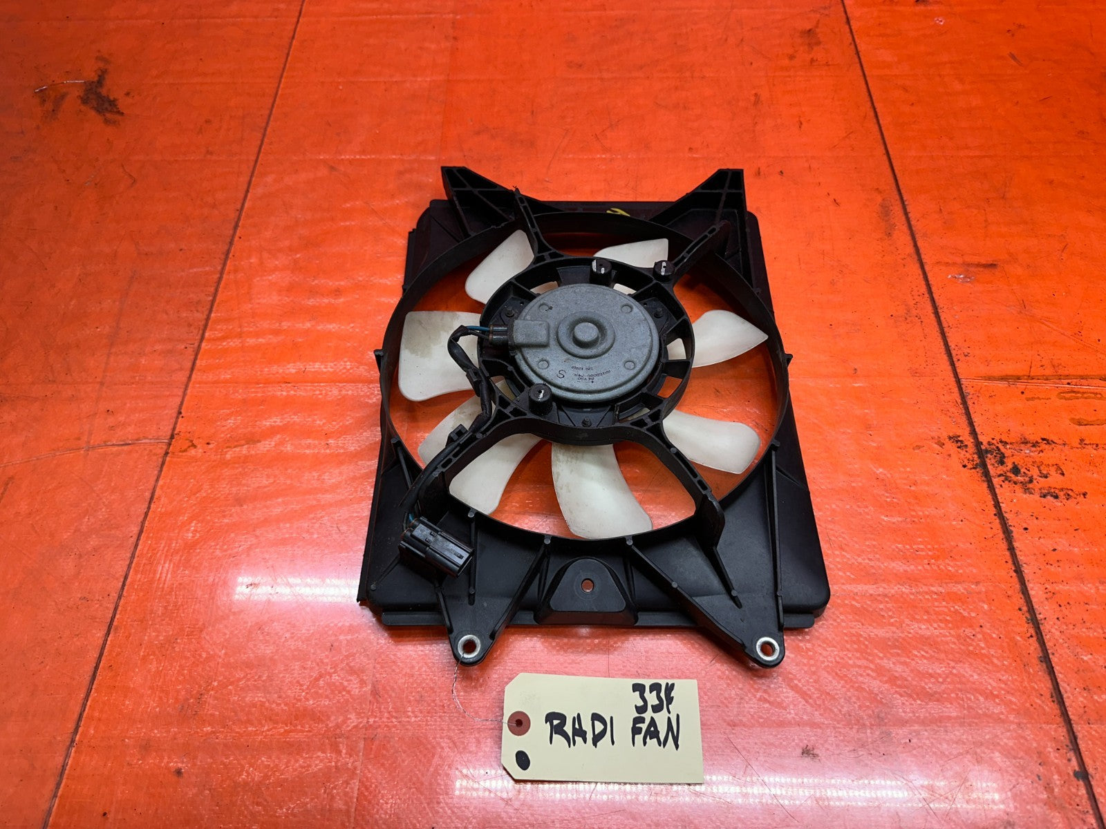 13 15 HONDA CIVIC SI 4D 2.4L AC CONDENSER COOLING FAN MOTOR ASSEMBLY OEM #3340