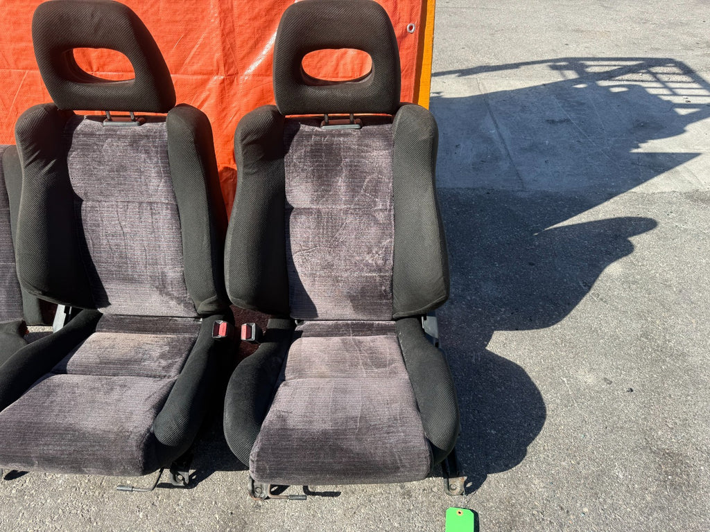 88 91  HONDA CIVIC EF HATCHBACK SI FRONT & REAR SEATS   OEM FACTORY GENUINE 3253