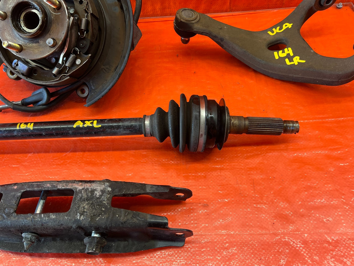 13-16 SCION FRS - DRIVER LEFT REAR SPINDLE KNUCKLE HUB W/ ALL CONTROL ARMS OEM6