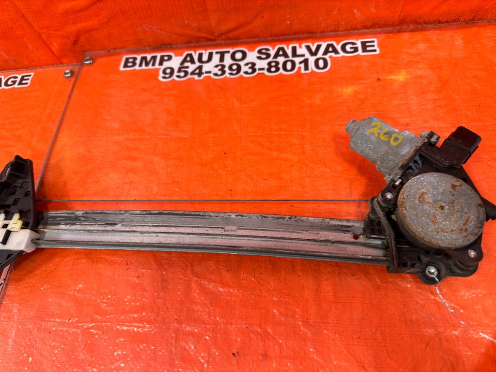 06 11 HONDA CIVIC SEDAN 4 DOOR PASSENGER RIGHT REAR WINDOW REGULATOR OEM #2606