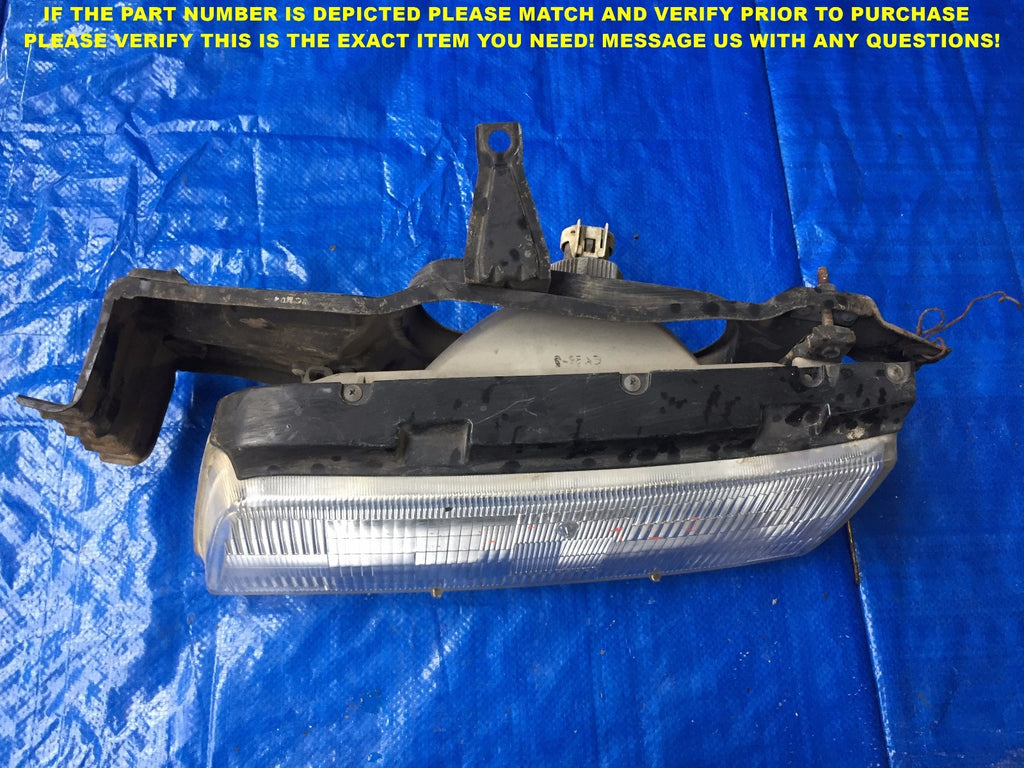 OEM 1990 1991 90 91 MAZDA 929 DRIVER LEFT HEADLIGHT3