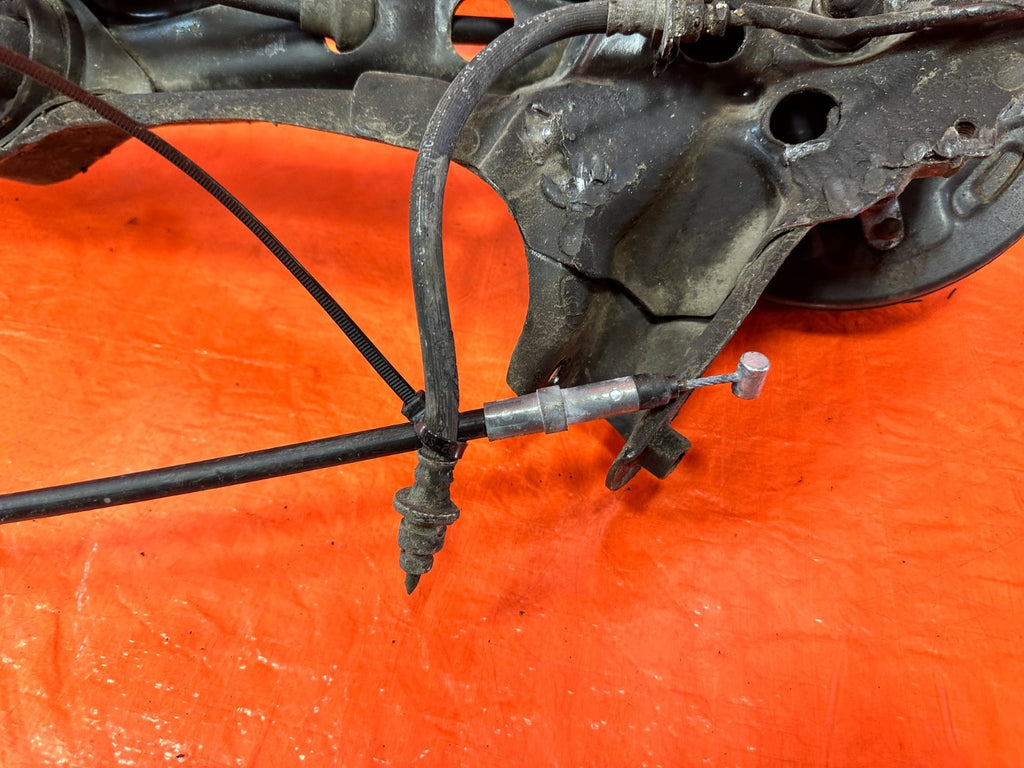 90 91 HONDA CIVIC HATCHBACK   DRIVER LEFT REAR TRAILING ARM LOWER ARM   OEM 32510