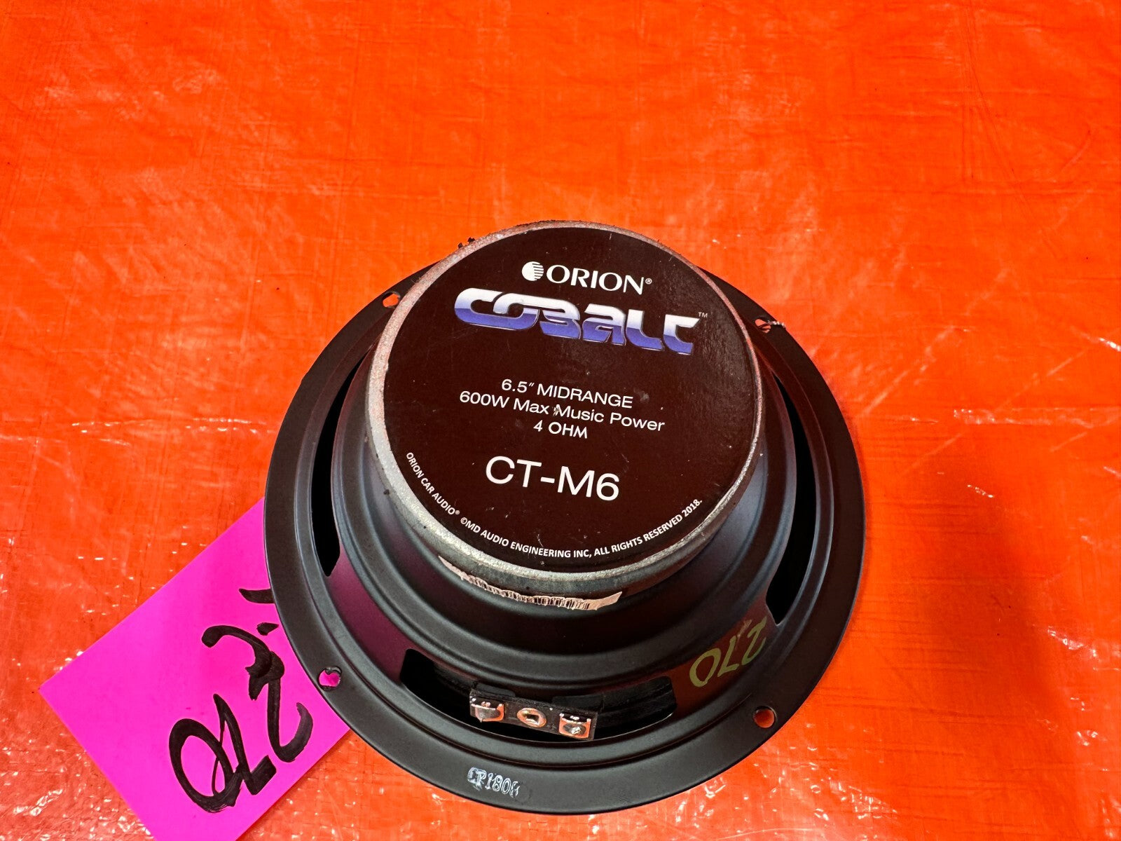 06 11 HONDA CIVIC   ORION CT M6 SPEAKER   #270 19