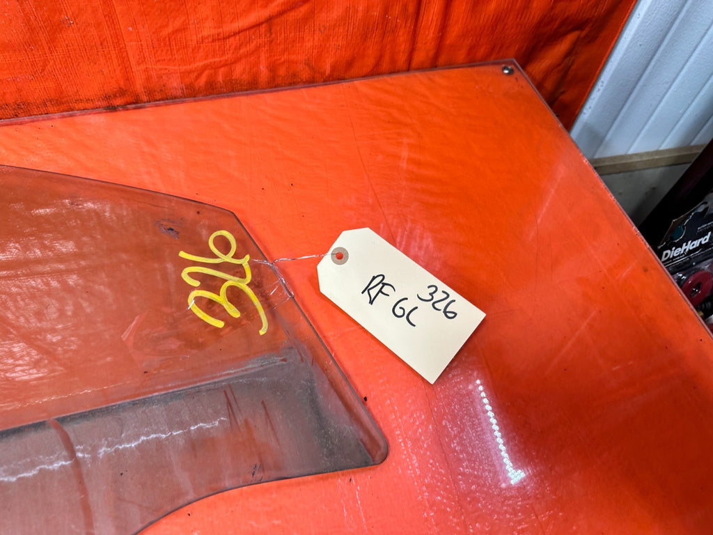 10 16 HYUNDAI GENESIS COUPE   PASSENGER RIGHT FRONT   DOOR GLASS WINDOW OEM #3261