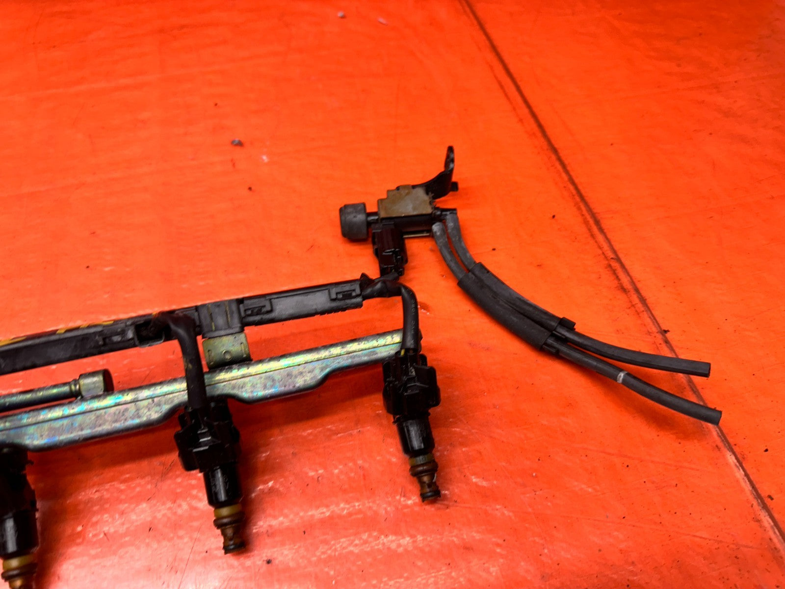 04-05 ACURA TSX 4D 2.4L K24A2 FUEL INJECTOR RAIL SET WITH PIGTAILS WIRING #3426