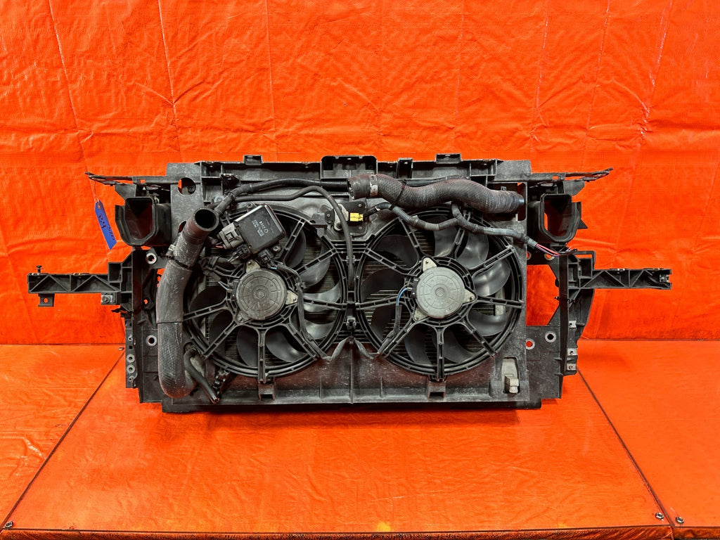 INFINITI G37 COUPE CONVERTIBLE   RADIATOR SUPPORT W/ FANS RADIATOR CONDENSER OEM16