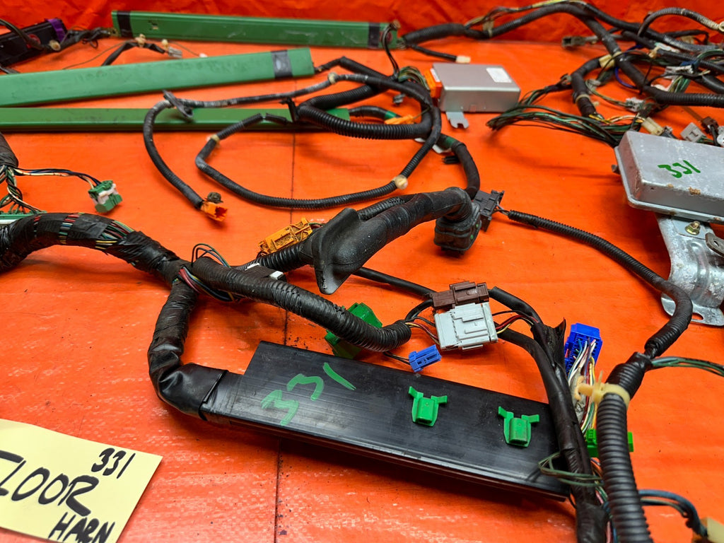 1998 2001 ACURA INTEGRA MAIN CABIN & FLOOR WIRE HARNESS LOOM COMBO   OEM #33112