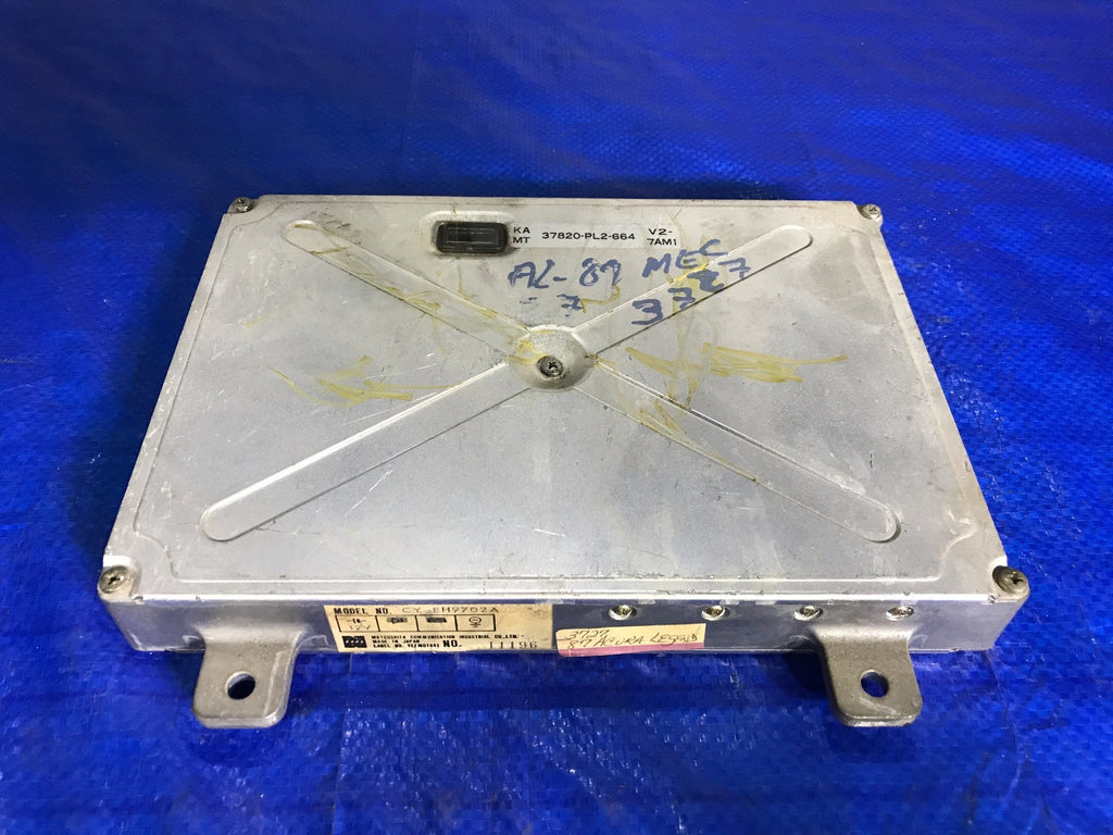 OEM 1987 87   ACURA LEGEND ENGINE COMPUTER ECU ECM EBX   37820 PL2 6640