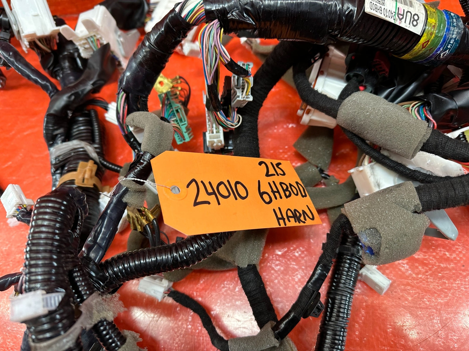 2016 16 INFINITI Q50   RED SPORT 400   MAIN INTERIOR WIRE HARNESS LOOM   OEM 21510