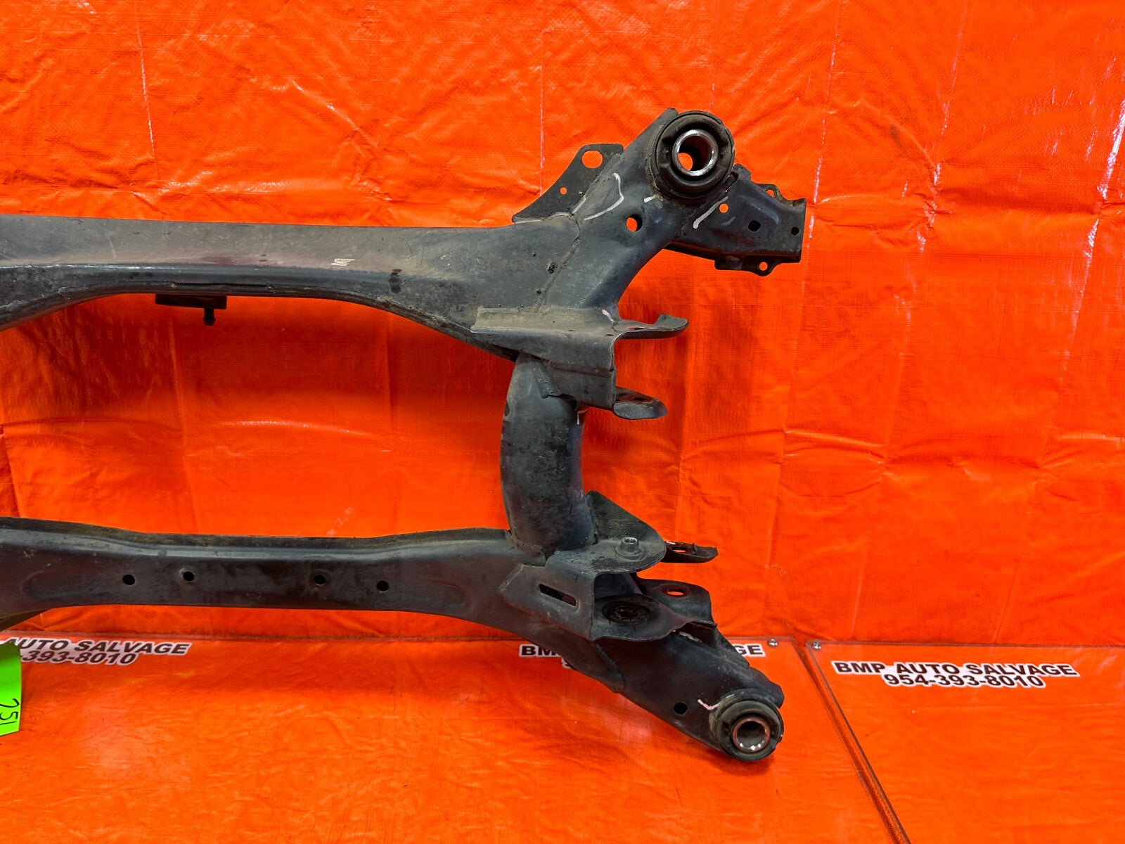 08 12 HONDA ACCORD SEDAN 2.4L   REAR SUBFRAME CROSSMEMBER K FRAME   OEM #25112