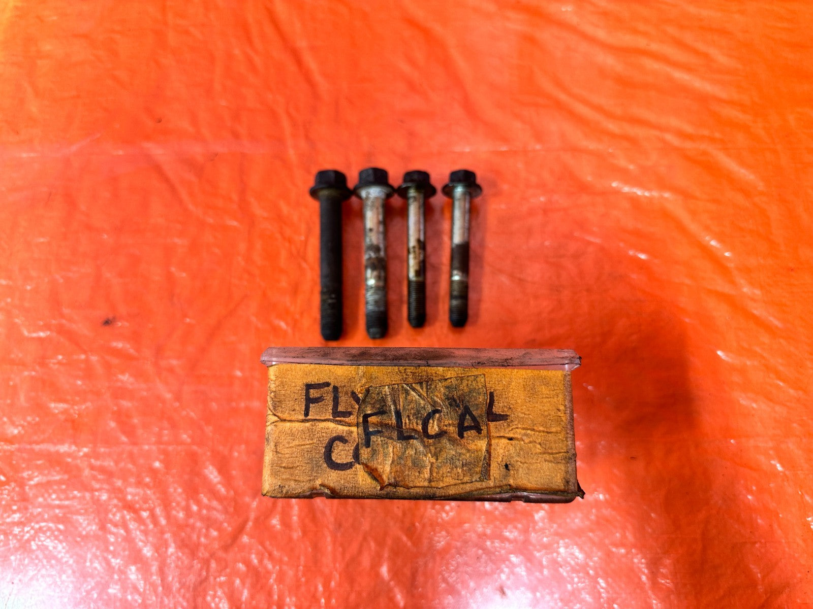 04 08 ACURA TSX   LEFT AND RIGHT FRONT UPPER CONTROL ARM BOLTS HARDWARE OEM #3120