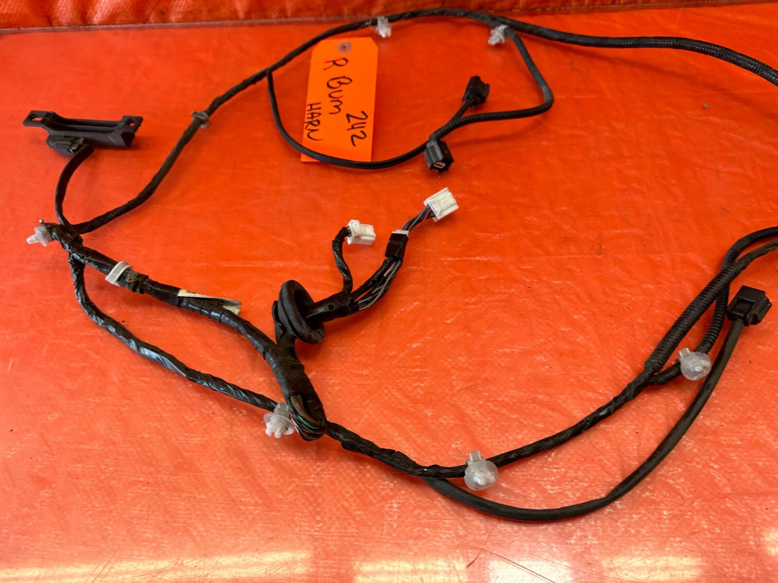 2017 17 INFINITI Q50 RED SPORT 400 REAR BUMPER WIRE HARNESS WIRING LOOM OEM #2425