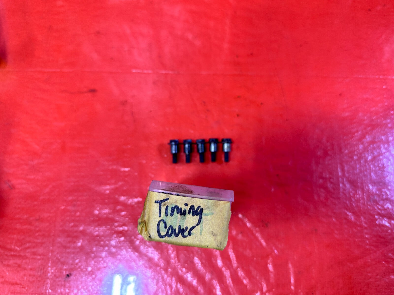 96 00 HONDA CIVIC D16Y8 D16Y7 LOWER TIMING COVER BOLTS HARDWARE OEM #2970