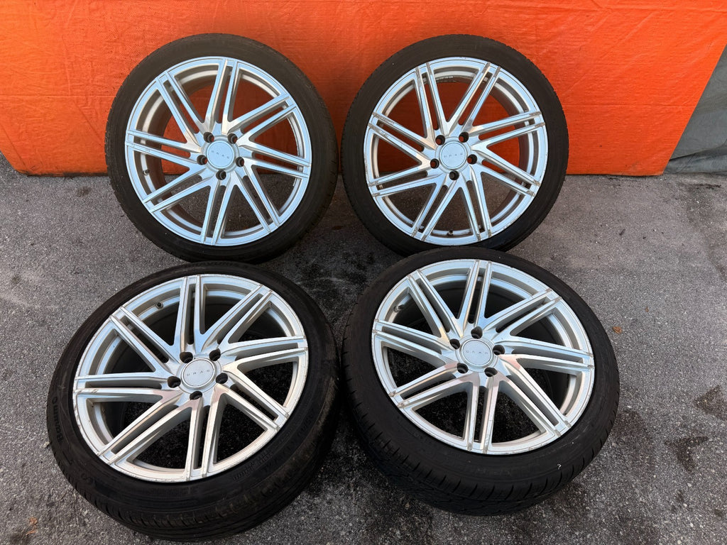 DRAG DR70 19 INCH WHEEL AND TIRE PACKAGE WHEELS   19x8 +32   19x9.5 +40  0