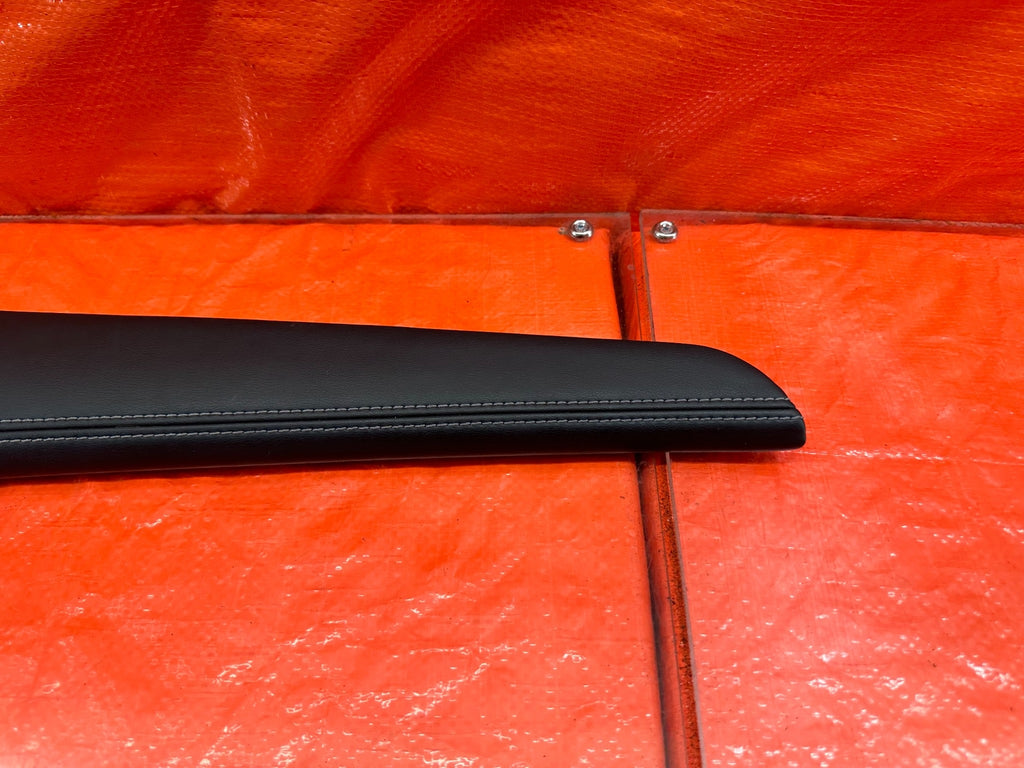 14 17 INFINITI Q50   SHIFTER CONSOLE TRIM RIGHT LOWER COVER KNEE PAD   OEM #1857