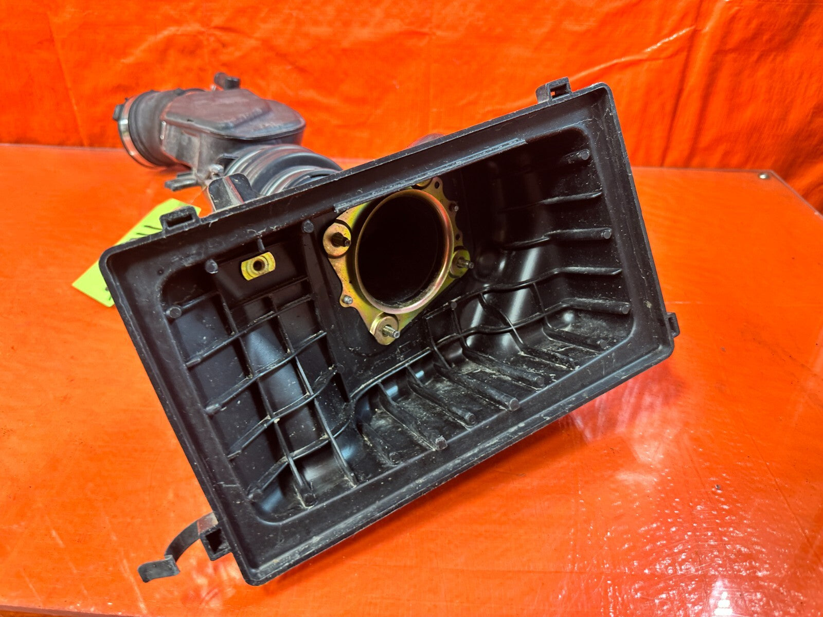 03 07 INFINITI G35 COUPE   VQ35DE AIR INTAKE ARM W/ MAF SENSOR   OEM #2984