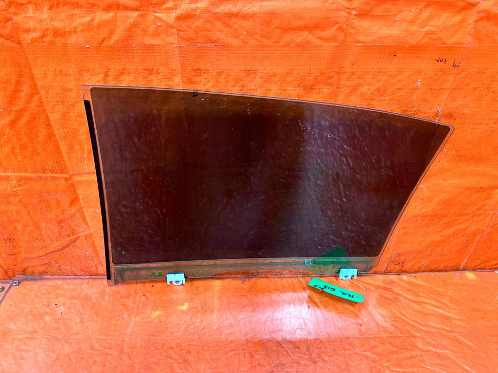 14 20 INFINITI Q50   PASSENGER RIGHT REAR WINDOW GLASS   OEM FACTORY #3131