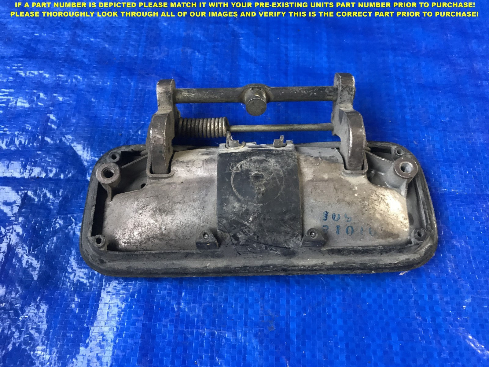 OEM 1991 1992 1993 HONDA ACCORD SEDAN DRIVER LEFT REAR EXTERIOR DOOR HANDLE 1