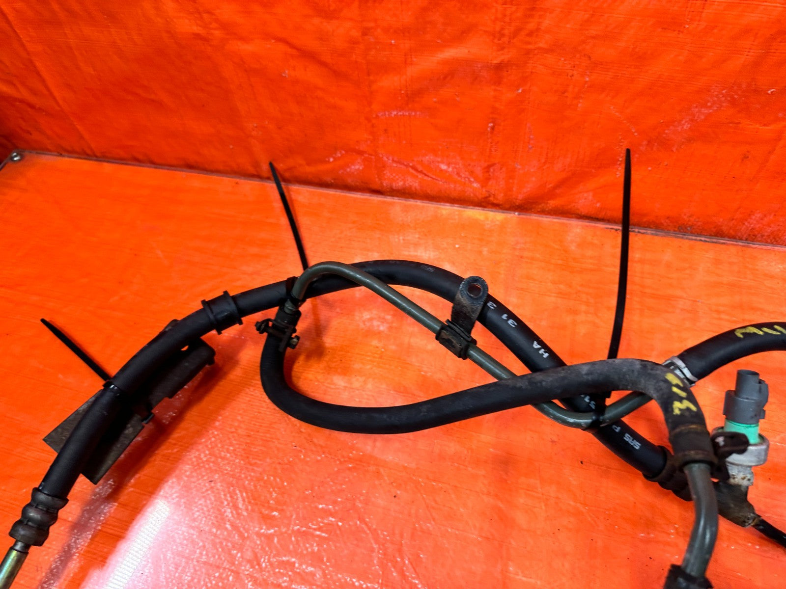 96 00 HONDA CIVIC   POWER STEERING LINES W/ RESERVOIR TANK COMPLETE OEM #3196