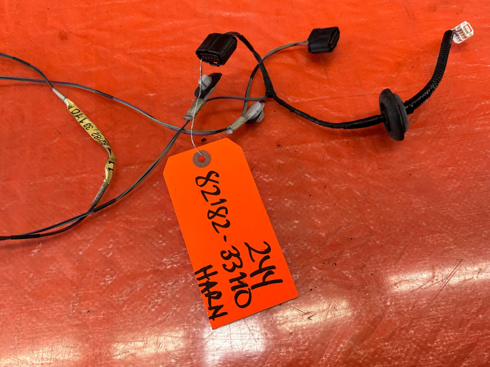 2009 09 LEXUS ES350   LUGGAGE ROOM WIRE HARNESS #2   82182 33110   OEM #2449