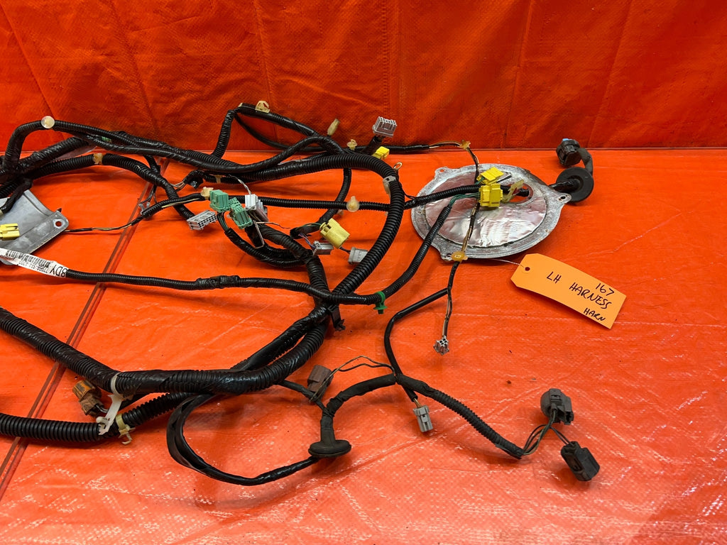 01 02 HONDA ACCORD SEDAN EX   INTERIOR FLOOR WIRING HARNESS LOOM    LEFT SIDE7