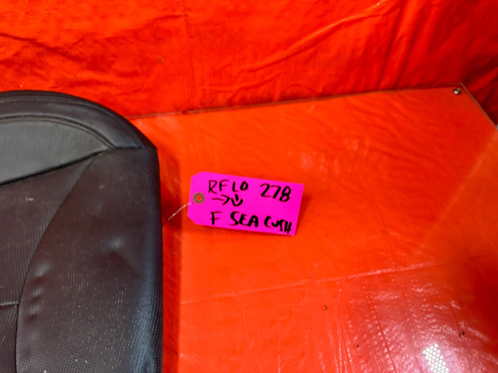 11 15 INFINITI G37 CONVERTIBLE   PASSENGER RIGHT FRONT LOWER SEAT COVER SKIN OEM1