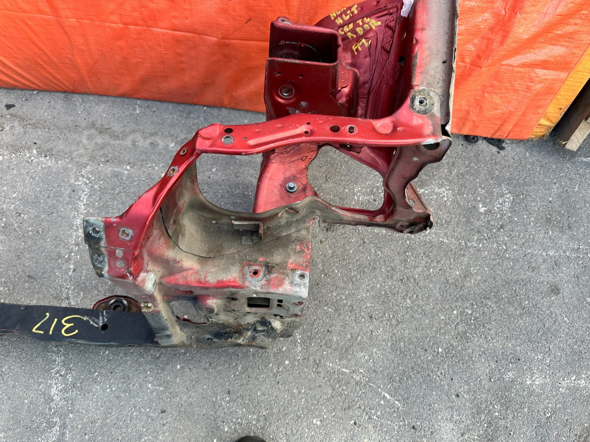90-91 HONDA CIVIC HATCHBACK - RADIATOR SUPPORT CUT FRONT BULKHEAD -  OEM 3173