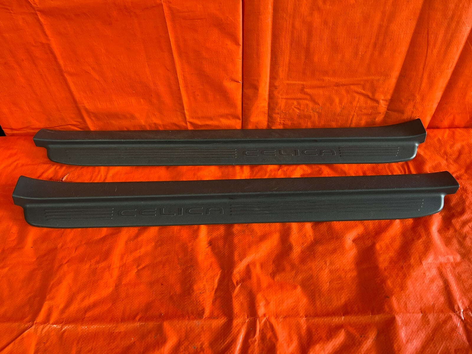 00 05 TOYOTA CELICA   DOOR SILL SCUFF PLATE FLOOR PILLAR SET LEFT RIGHT   OEM0