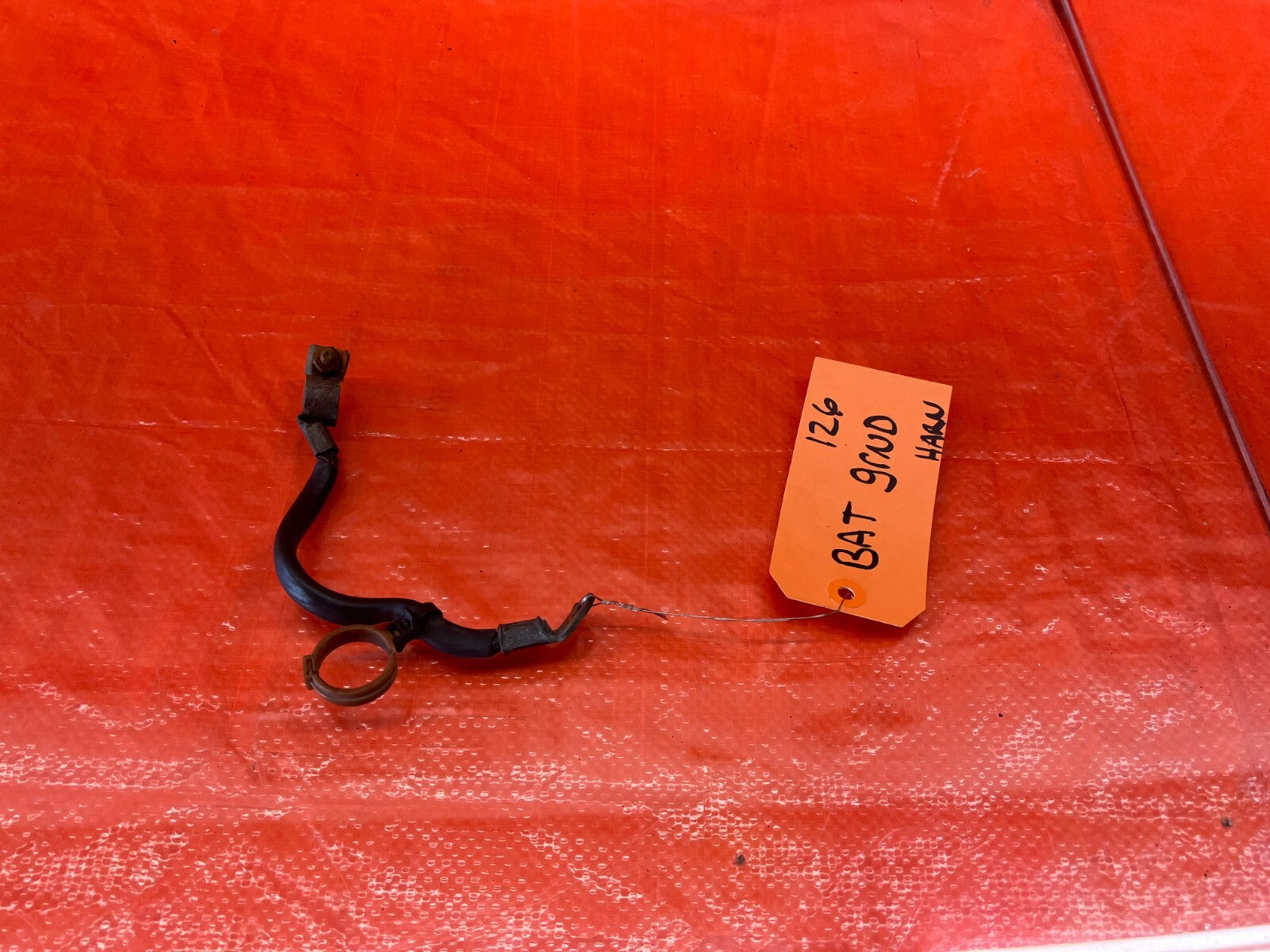 93 97 HONDA DEL SOL   NEGATIVE TERMINAL BATTERY GROUND WIRE HARNESS   OEM #1260