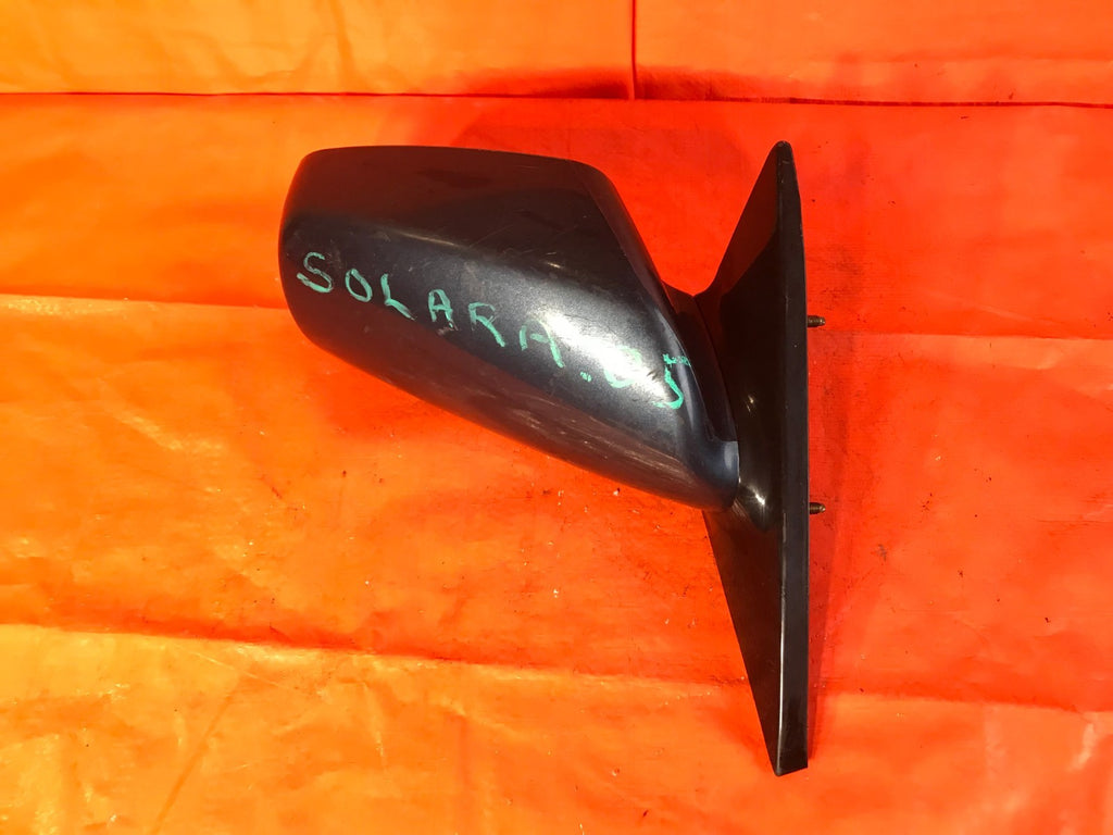 OEM 2005 05 TOYOTA SOLARA PASSENGER RIGHT SIDE VIEW MIRROR   DARK BLUE COLOR2